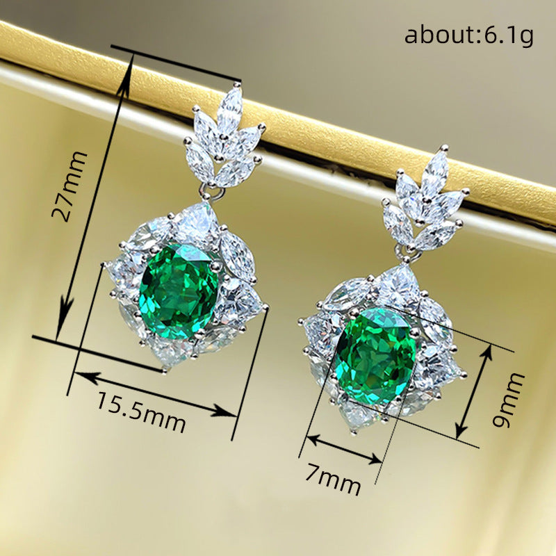 ZER44 - Retro Floral Earrings