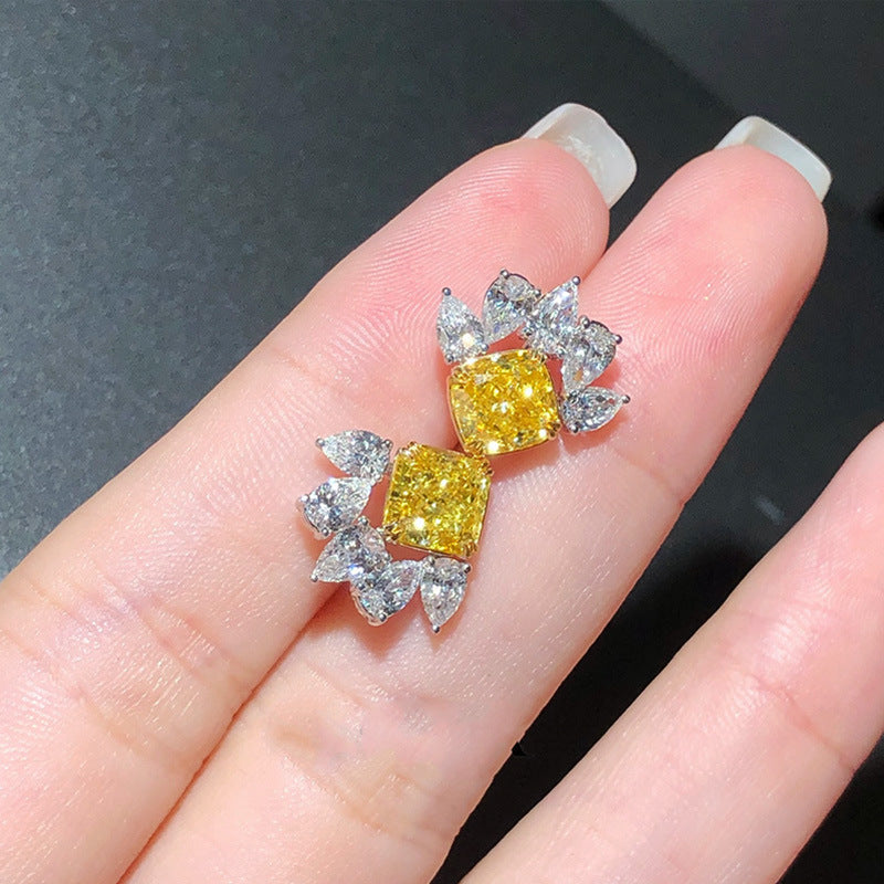ZER45 - Exquisite Zircon Earrings