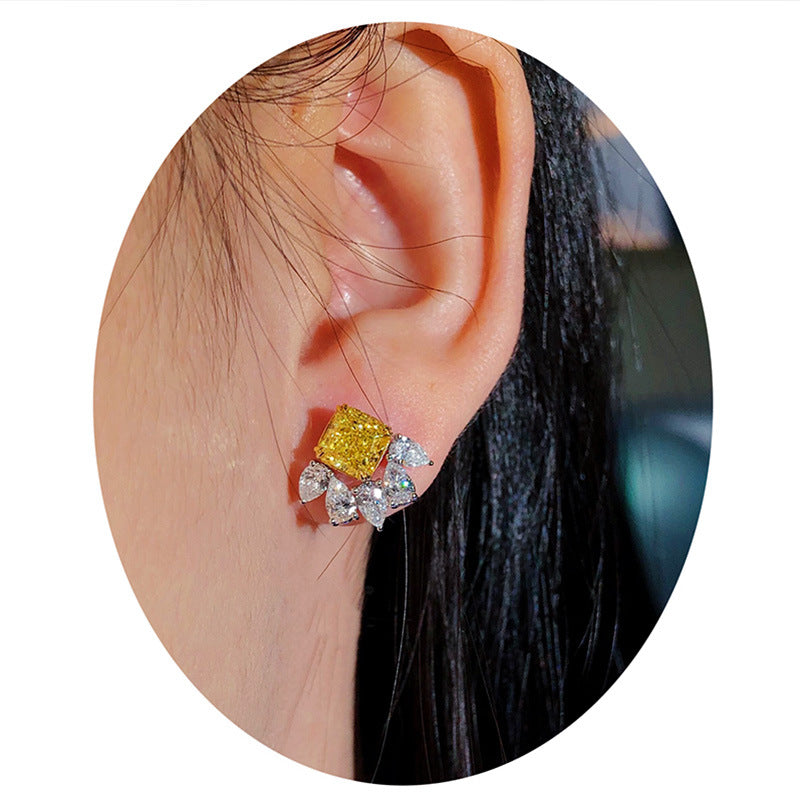 ZER45 - Exquisite Zircon Earrings