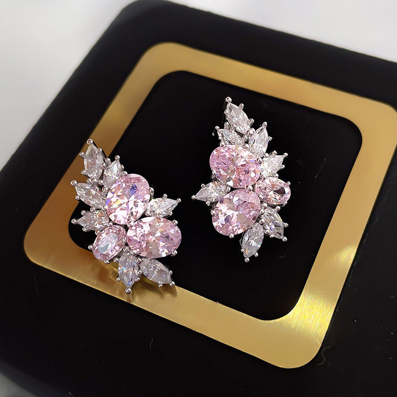 ZER48 - Blossom Pink Stud Earrings