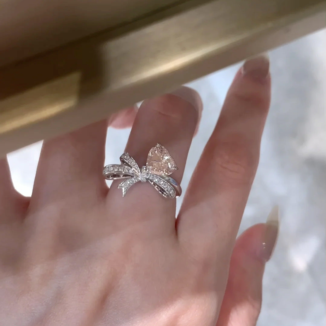 ZRNG 150 - Luxury Bow Ring [Adjustable opening]