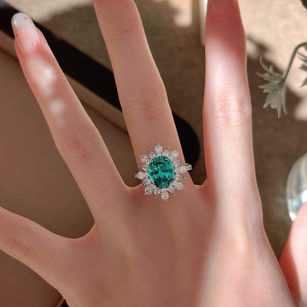 ZRNG 153 - Paraiba Ring [Adjustable opening]