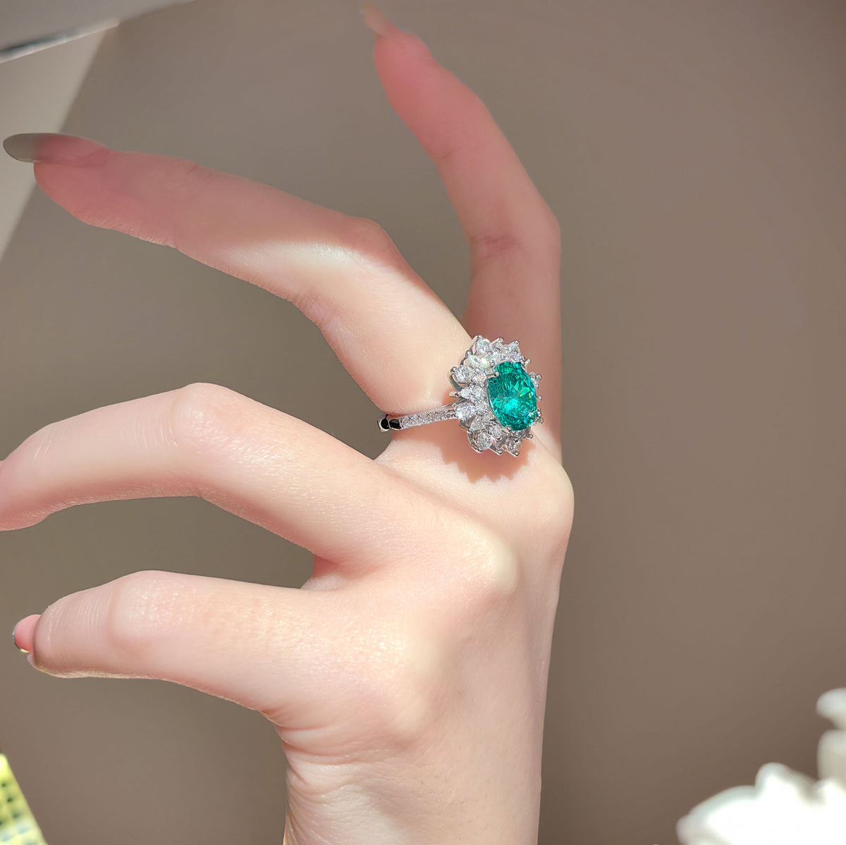ZRNG 153 - Paraiba Ring [Adjustable opening]