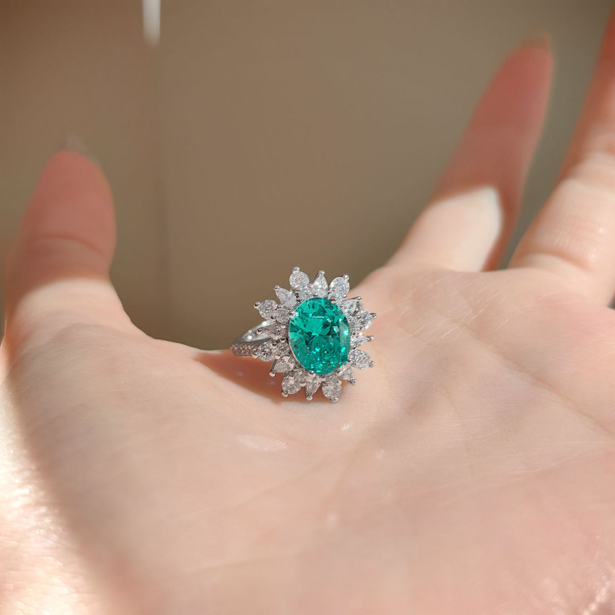 ZRNG 153 - Paraiba Ring [Adjustable opening]