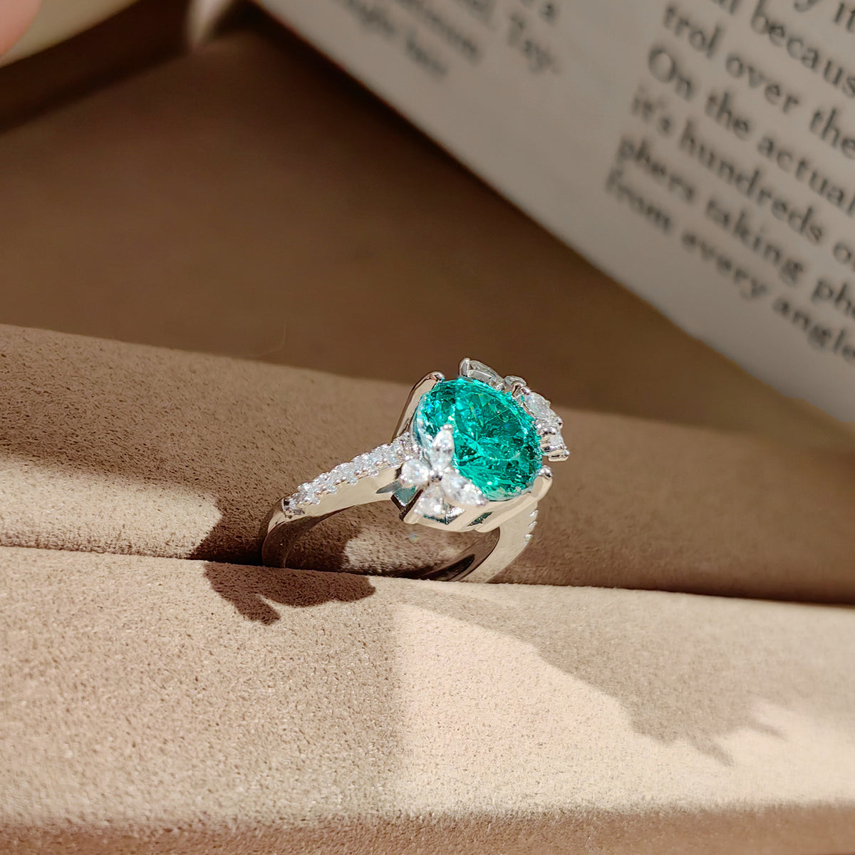 ZRNG 154 - Ethereal Butterfly Ring [Adjustable opening]