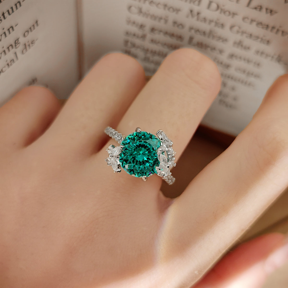 ZRNG 154 - Ethereal Butterfly Ring [Adjustable opening]