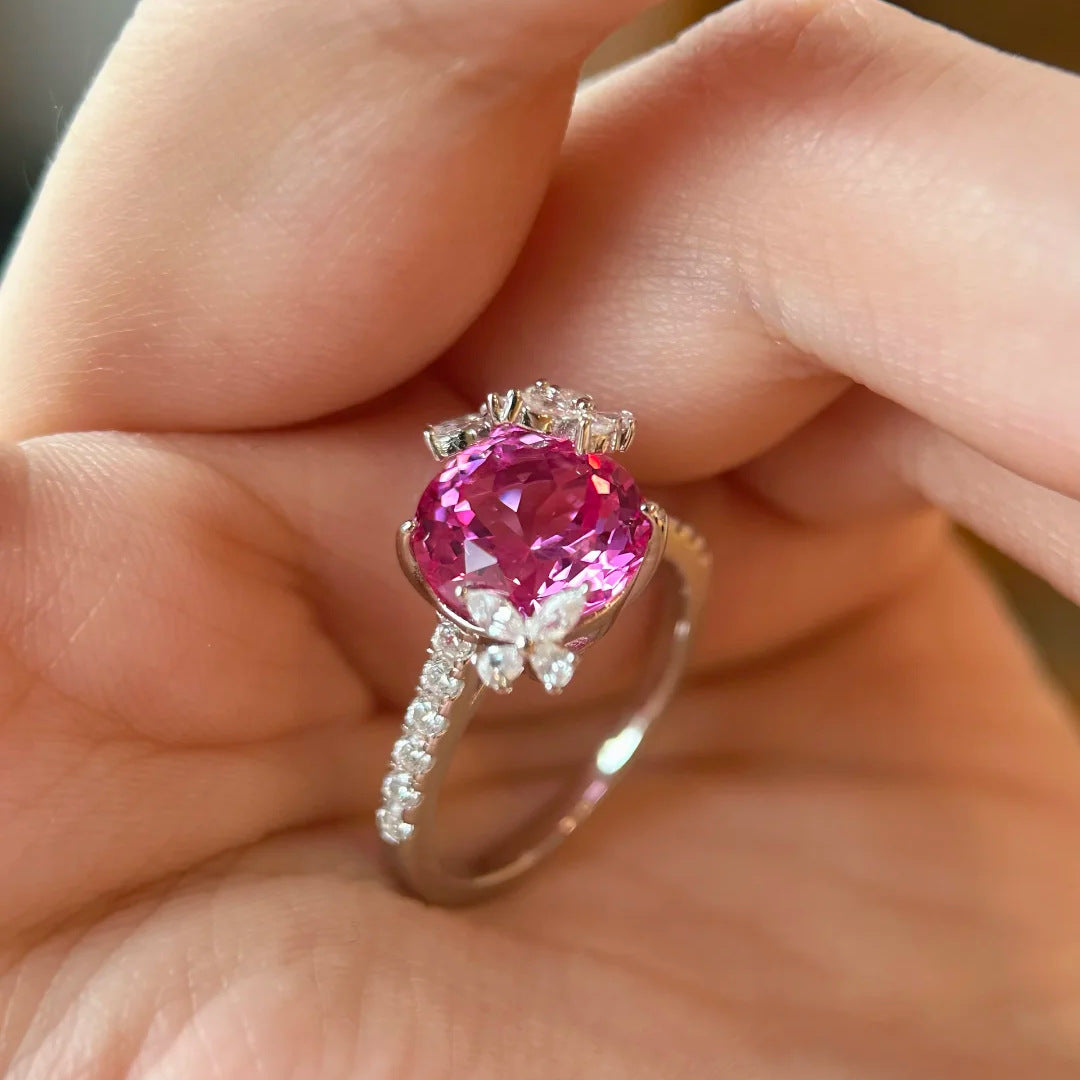 ZRNG 154 - Ethereal Butterfly Ring [Adjustable opening]