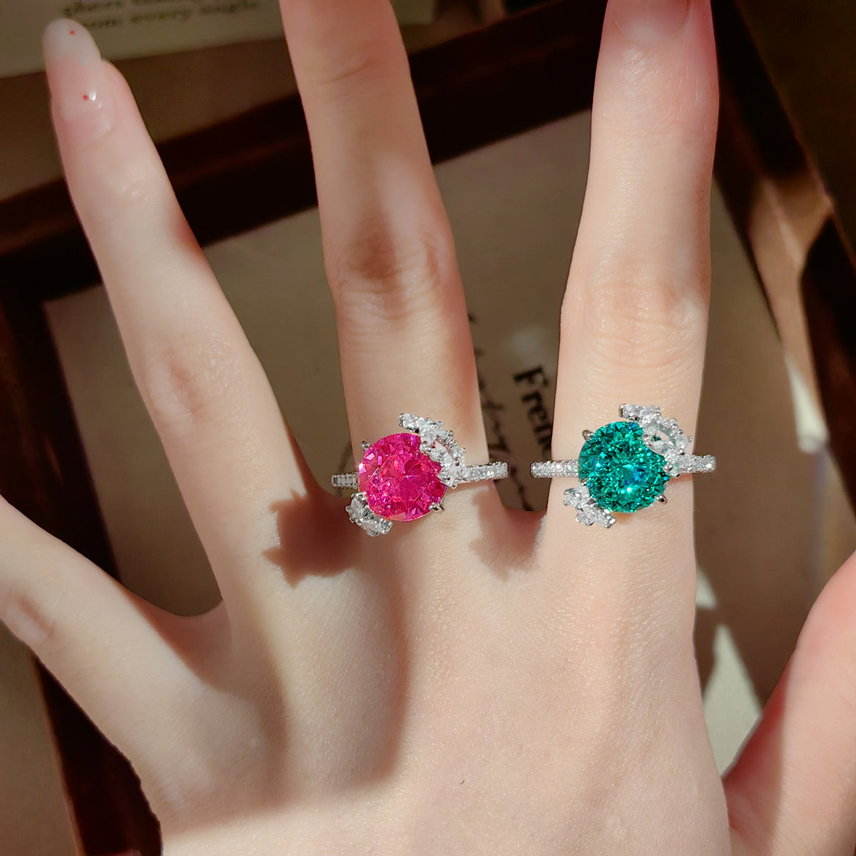 ZRNG 154 - Ethereal Butterfly Ring [Adjustable opening]