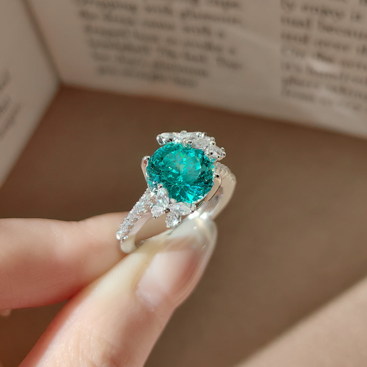ZRNG 154 - Ethereal Butterfly Ring [Adjustable opening]