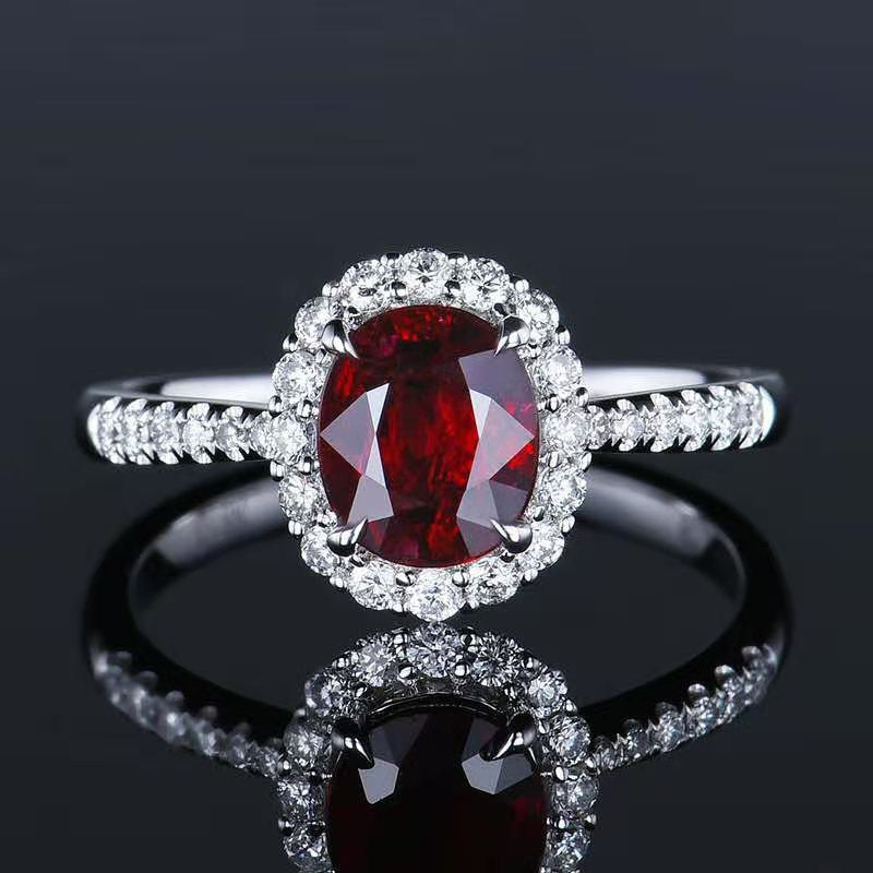 ZRNG 156 - Ruby Ring [Adjustable opening]