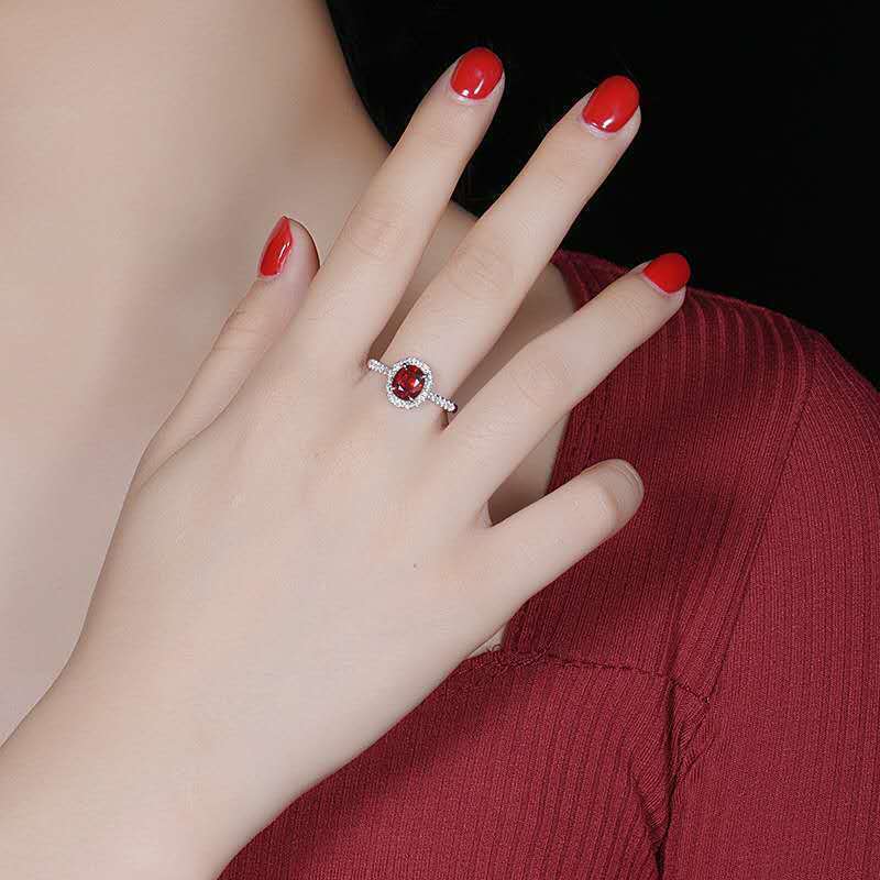 ZRNG 156 - Ruby Ring [Adjustable opening]