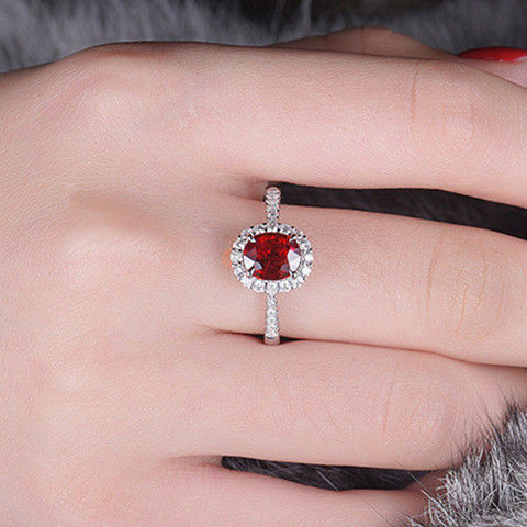 ZRNG 156 - Ruby Ring [Adjustable opening]
