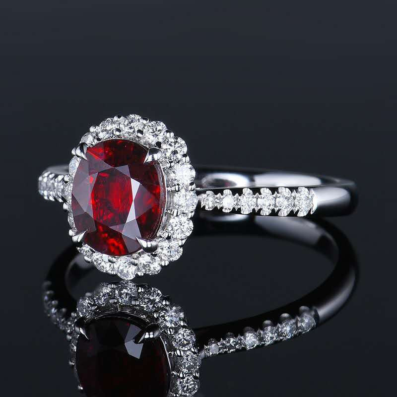 ZRNG 156 - Ruby Ring [Adjustable opening]