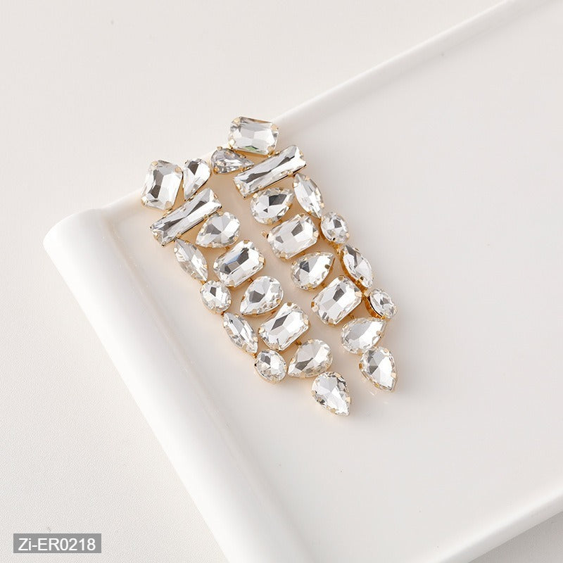 Luxury Rhinestone Designer Earrings