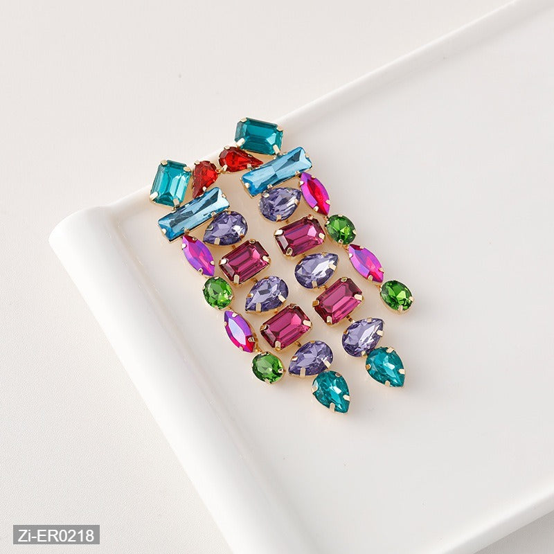 Luxury Rhinestone Designer Earrings