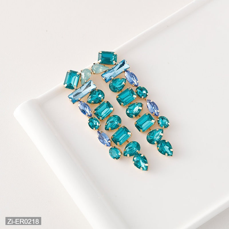 Luxury Rhinestone Designer Earrings