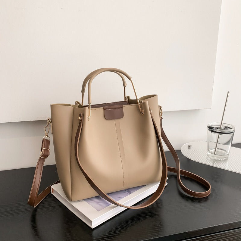 New Style Trendy Versatile Commuting Crossbody Tote Bucket Bags