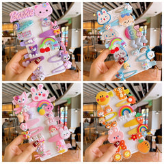 Children's Hair Clips Cute Baby Hair Pins Princess Cartoon Headwear