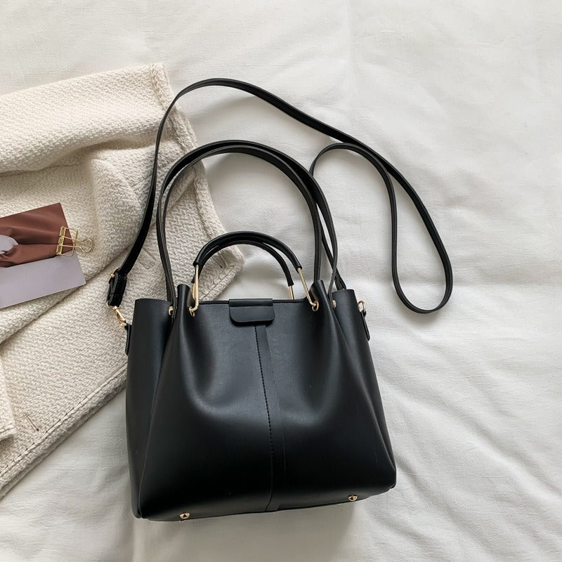 New Style Trendy Versatile Commuting Crossbody Tote Bucket Bags