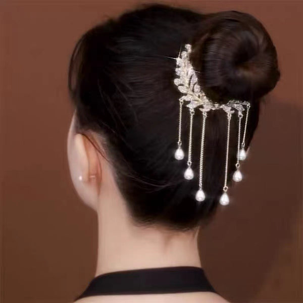 Luxury Wheat Tassel Hairpin