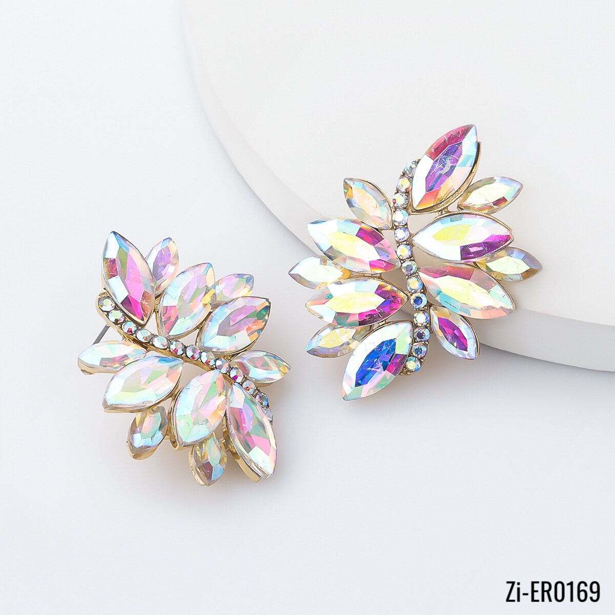 Punk Water Statement Earrings - Zi Collection Hub