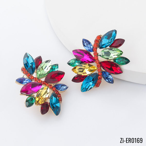 Punk Water Statement Earrings - Zi Collection Hub