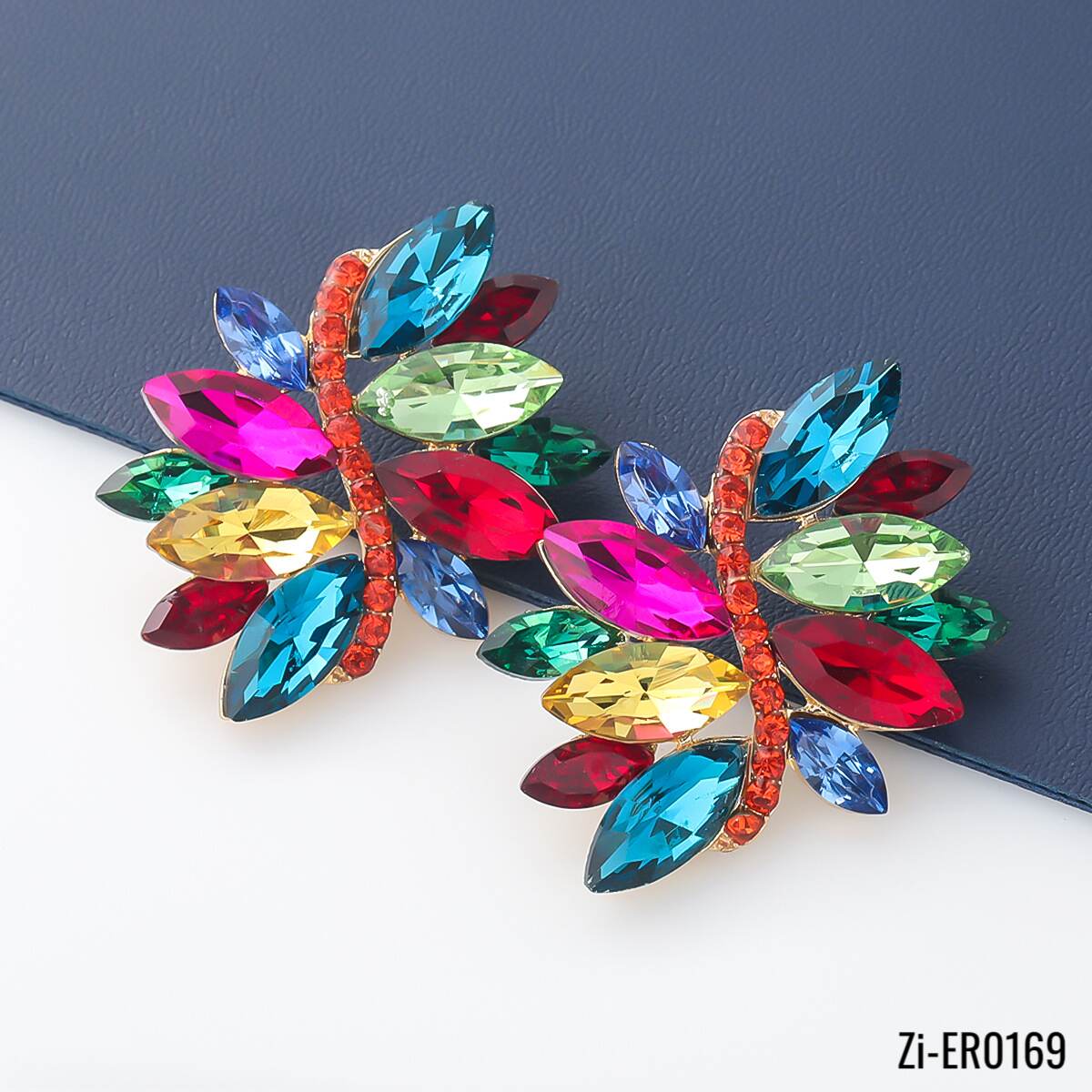 Punk Water Statement Earrings - Zi Collection Hub