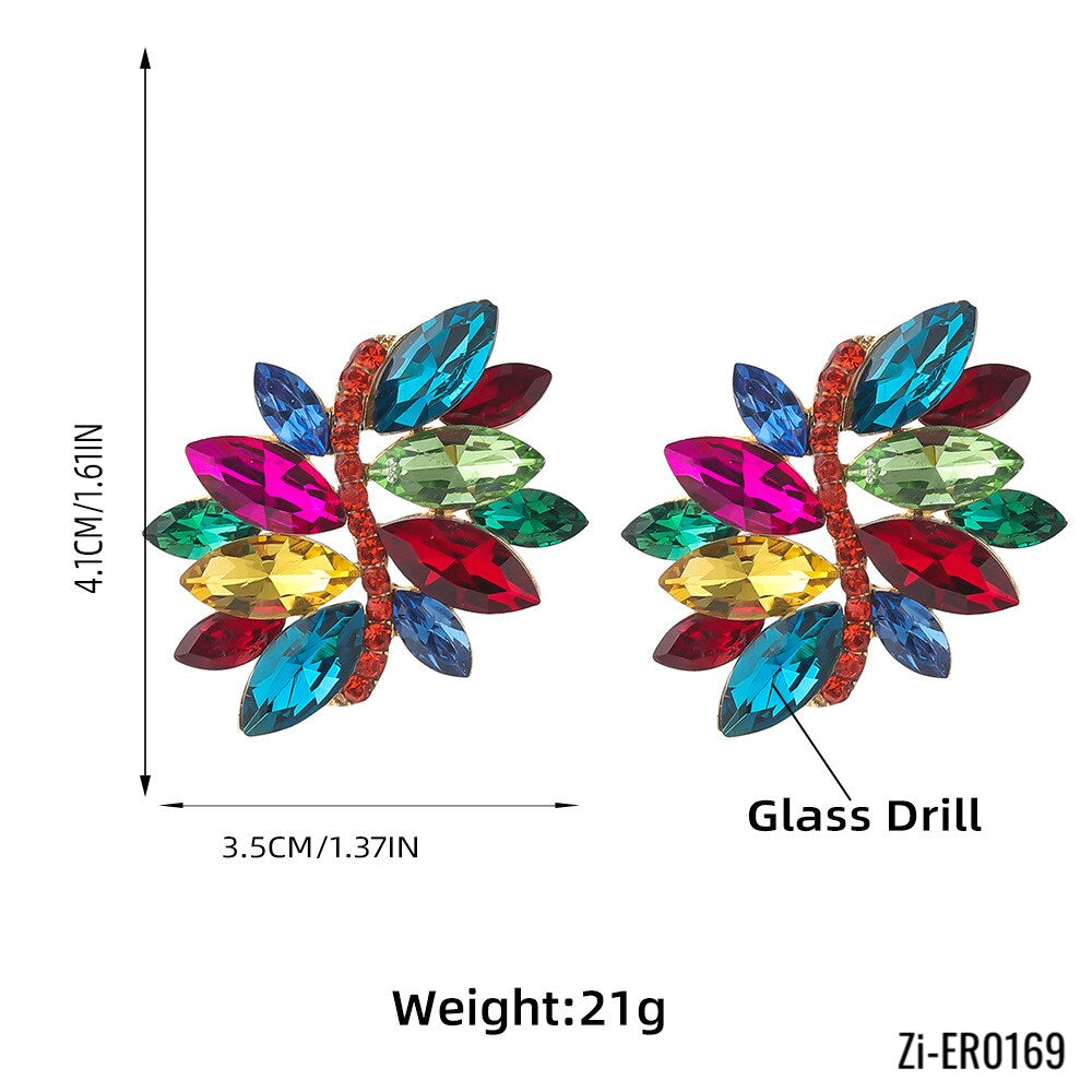 Punk Water Statement Earrings - Zi Collection Hub