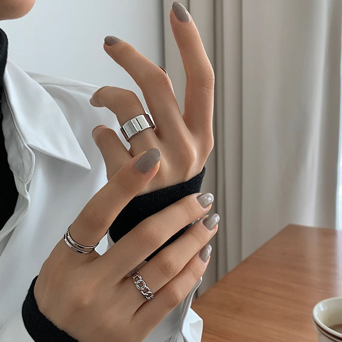 3Pcs Metal rings Opening Adjustable - Zi Collection Hub