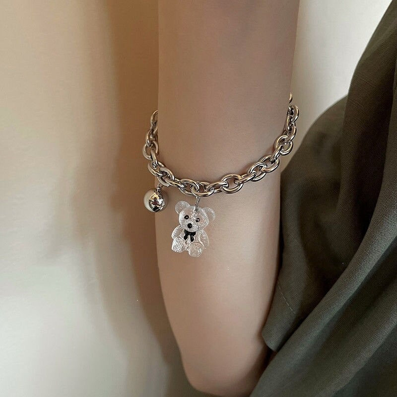 Vintage Cute Beaded Pendant Women Bracelets