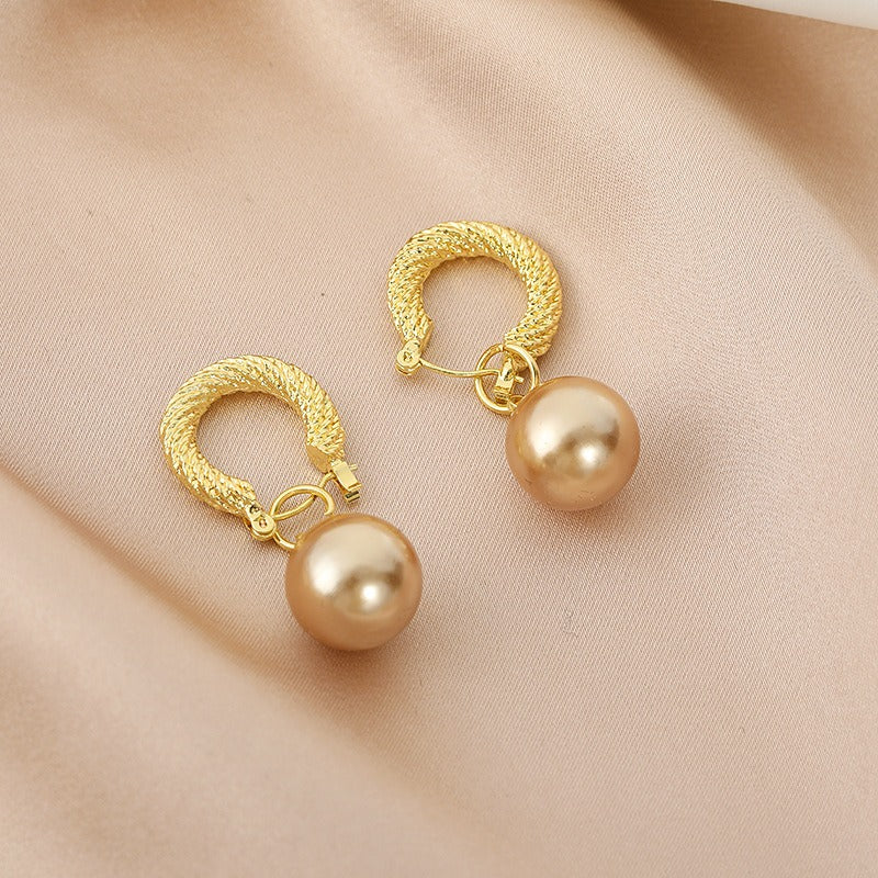 Temperament Pearl Earrings - Zi Collection Hub