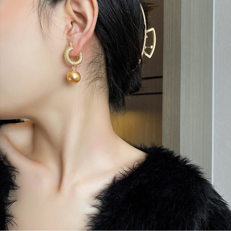 Temperament Pearl Earrings - Zi Collection Hub