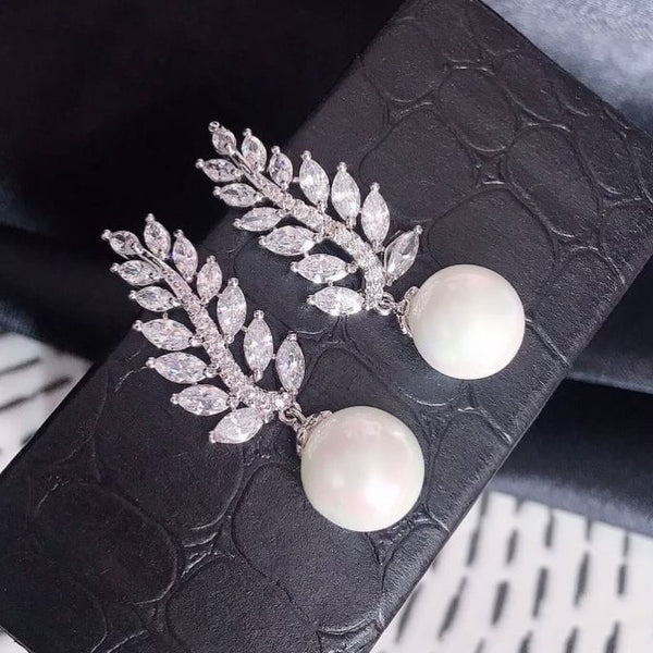 Imitation Pearl Earrings - Zi Collection Hub