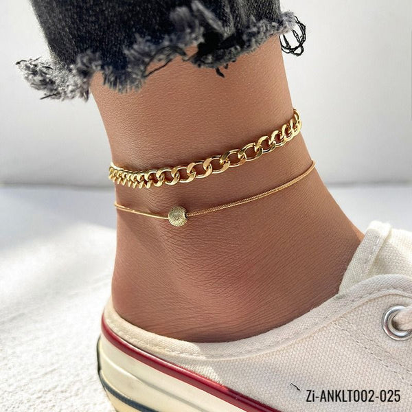 Punk Vintage Bohemian Ball Anklets