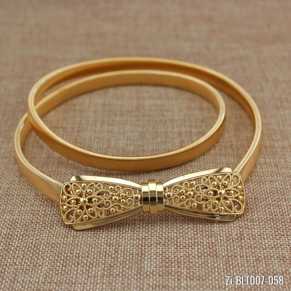 Bow Metal Elastic Belt