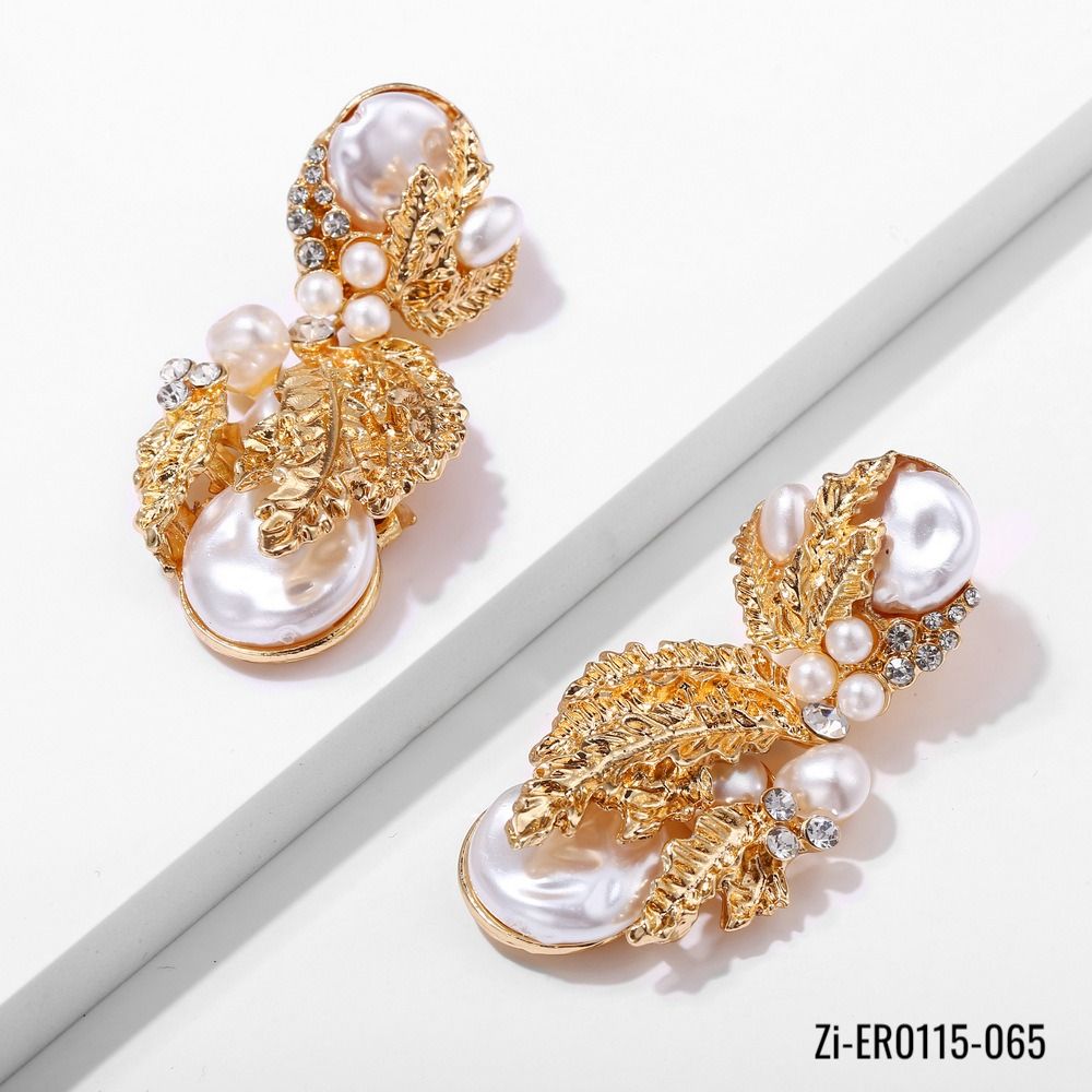 Vintage Earrings Pearl Drop Earrings - Zi Collection Hub