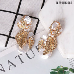 Vintage Earrings Pearl Drop Earrings