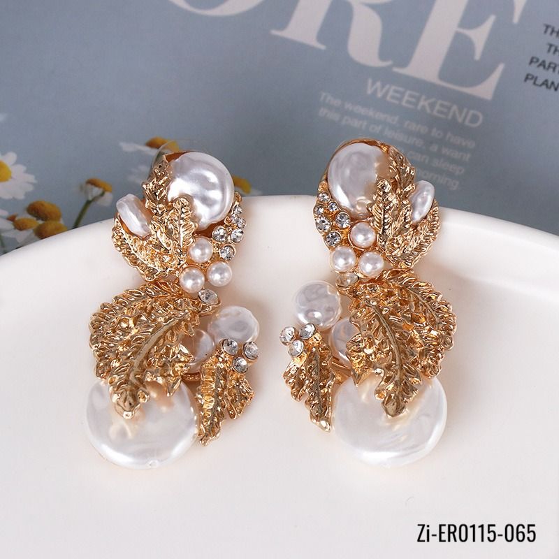 Vintage Earrings Pearl Drop Earrings - Zi Collection Hub