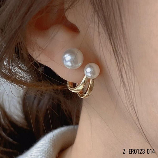 Imitation Pearl Stud Earrings - Zi Collection Hub