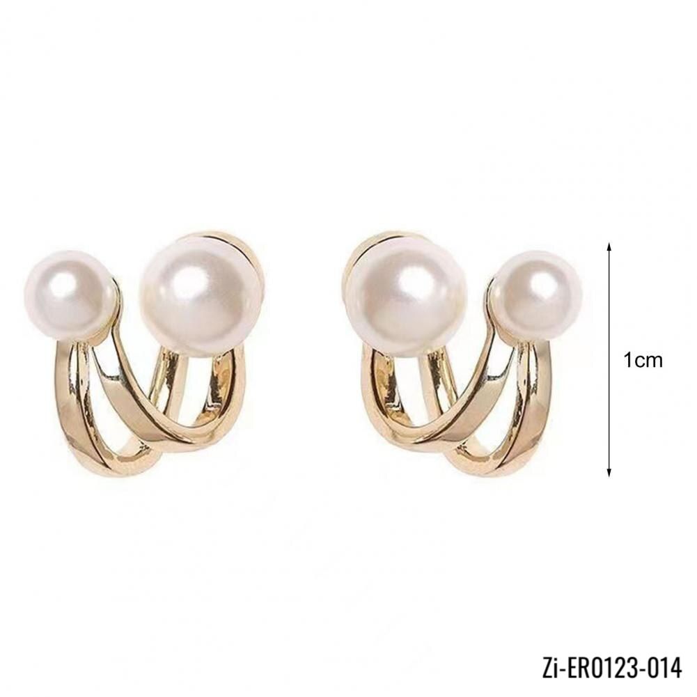 Imitation Pearl Stud Earrings - Zi Collection Hub