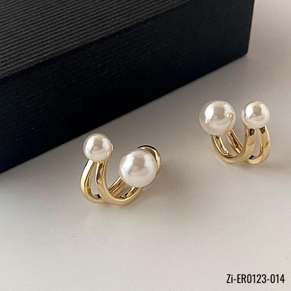 Imitation Pearl Stud Earrings - Zi Collection Hub