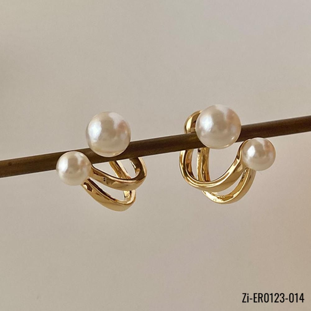 Imitation Pearl Stud Earrings - Zi Collection Hub