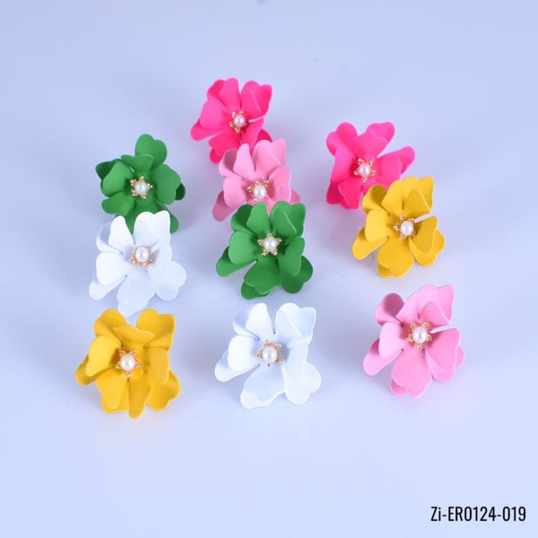 Fresh Flower Pearl Buds earrings
