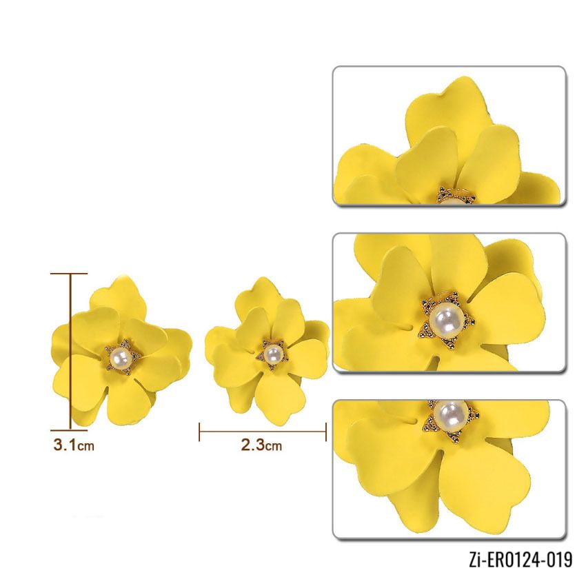 Fresh Flower Pearl Buds earrings - Zi Collection Hub