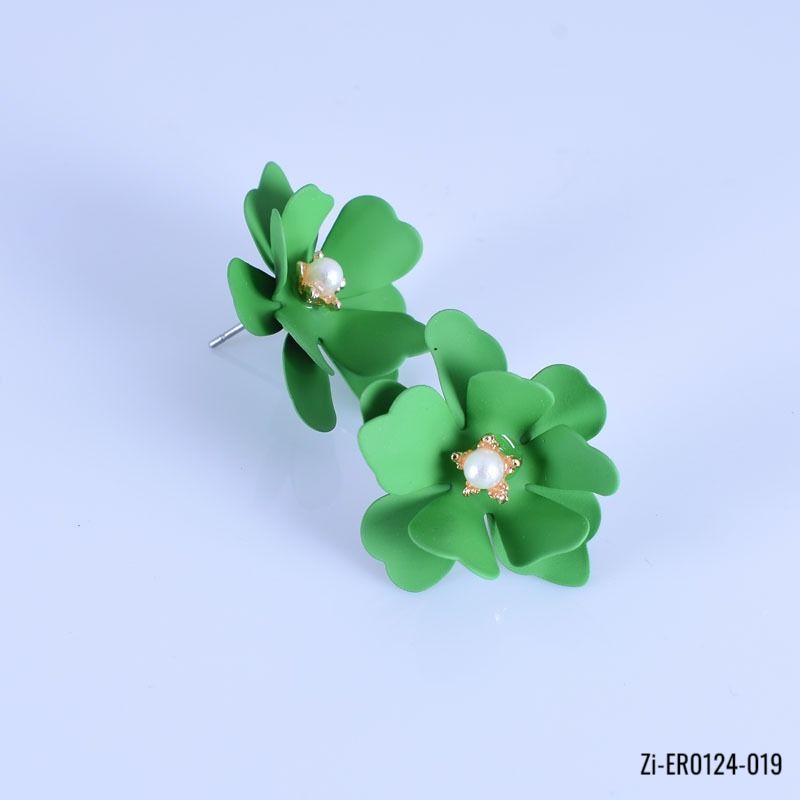 Fresh Flower Pearl Buds earrings - Zi Collection Hub