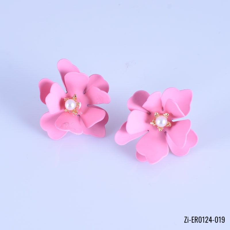 Fresh Flower Pearl Buds earrings - Zi Collection Hub