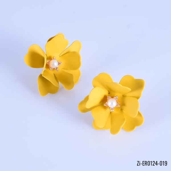 Fresh Flower Pearl Buds earrings - Zi Collection Hub