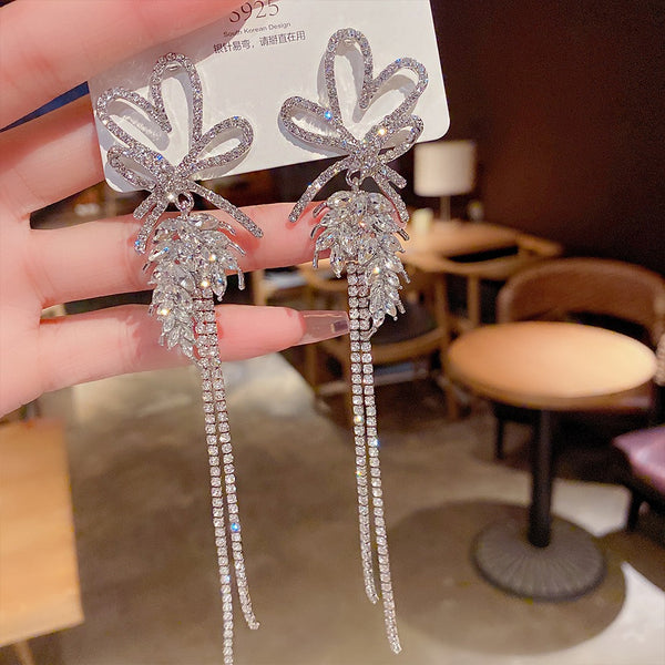 Luxury Bow Earrings - Zi Collection Hub