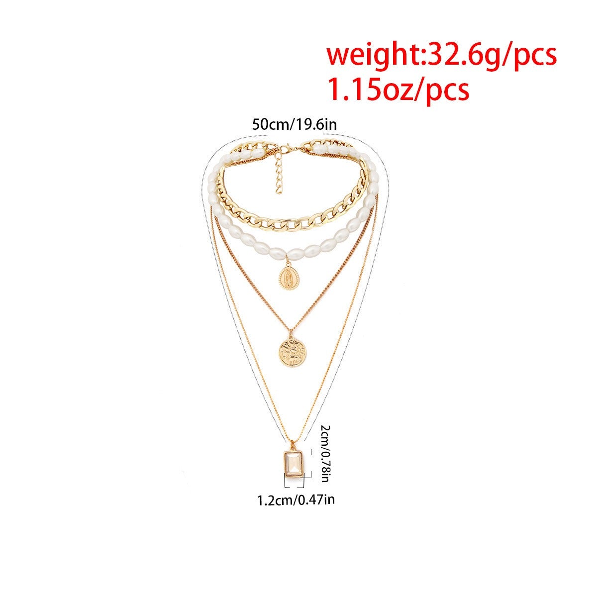 Multilayer Pearl Necklace - Zi Collection Hub