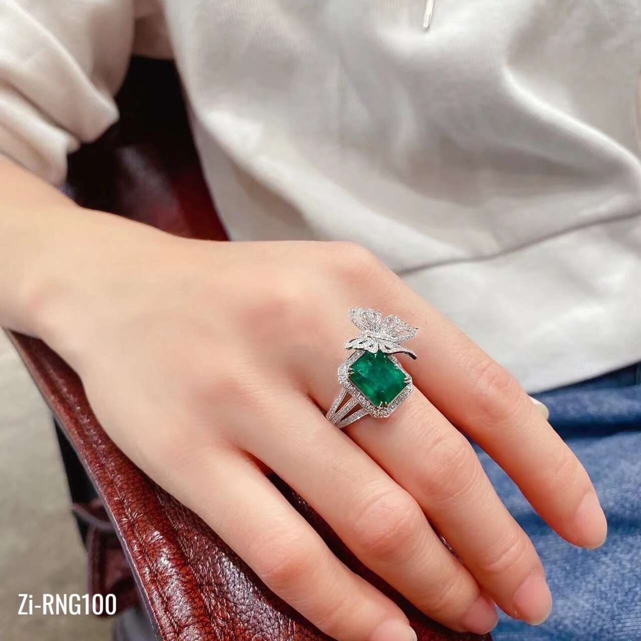 Luxury Designer Elegant Butterfly Ring - Zi Collection Hub